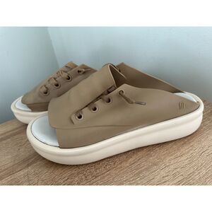 Melissa Womens Ulitsa Platform Sandals Chunky Slip On Shoes Streetwear size 10